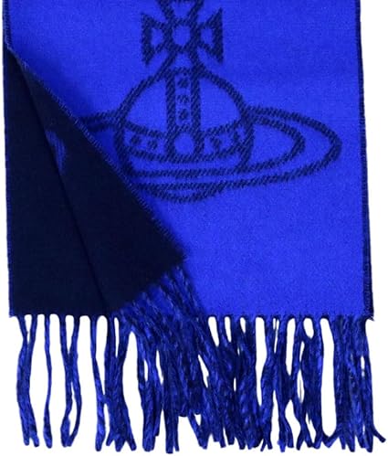 ヴィヴィアンウエストウッド　マフラー・ストール・ショール・オーブ・ロゴ刺繍 Vivienne Westwood 【並行輸入品】ヴィヴィアンウエストウッド
